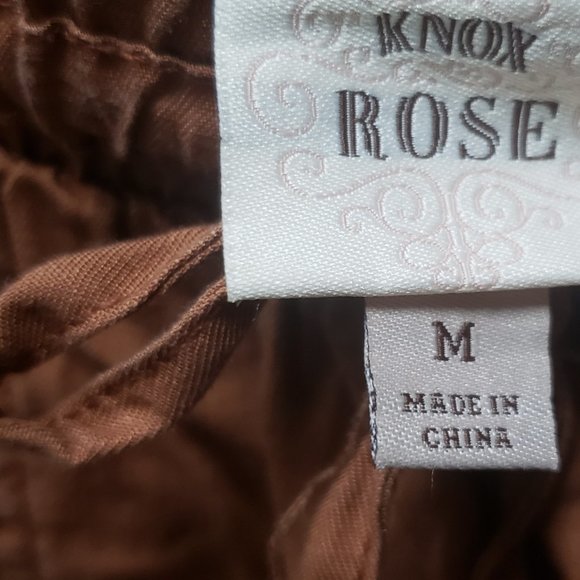 Knox Rose Women's Joggers in Brown - Picture 8 of 9